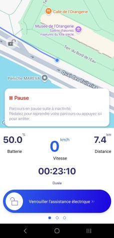 Nakamura Flexy Boost application compteur