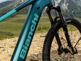 Un choix de batterie 600 ou 800 Wh. // Source : Bianchi