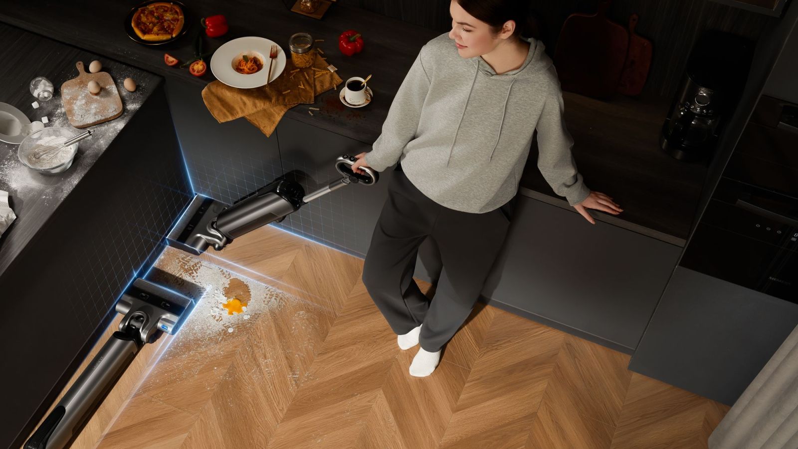 UWANT D700 : la brosse en forme de D de cet aspirateur laveur change tout [Sponso]