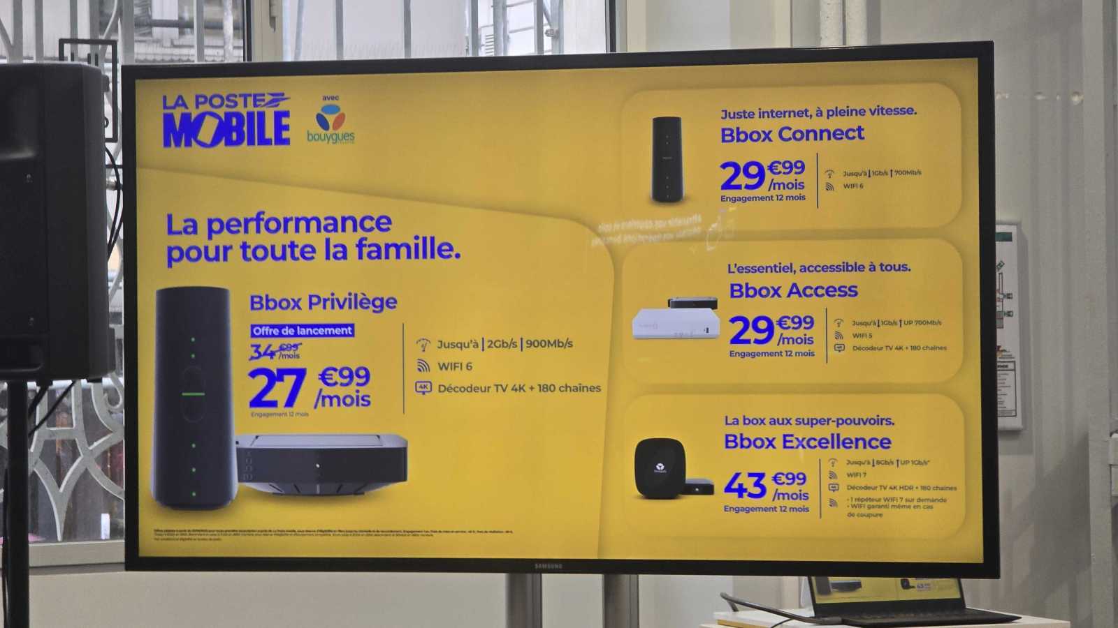Â«Â RÃ©unir le meilleur des deux mondesÂ Â» : La Poste Mobile fait peau neuve sur le fixe...