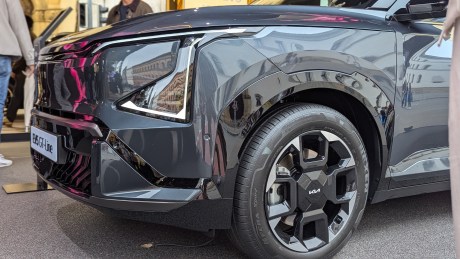 Kia EV5 // Source : Jean-Baptiste Passieux - Frandroid