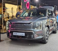 Kia EV5 // Source : Jean-Baptiste Passieux - Frandroid