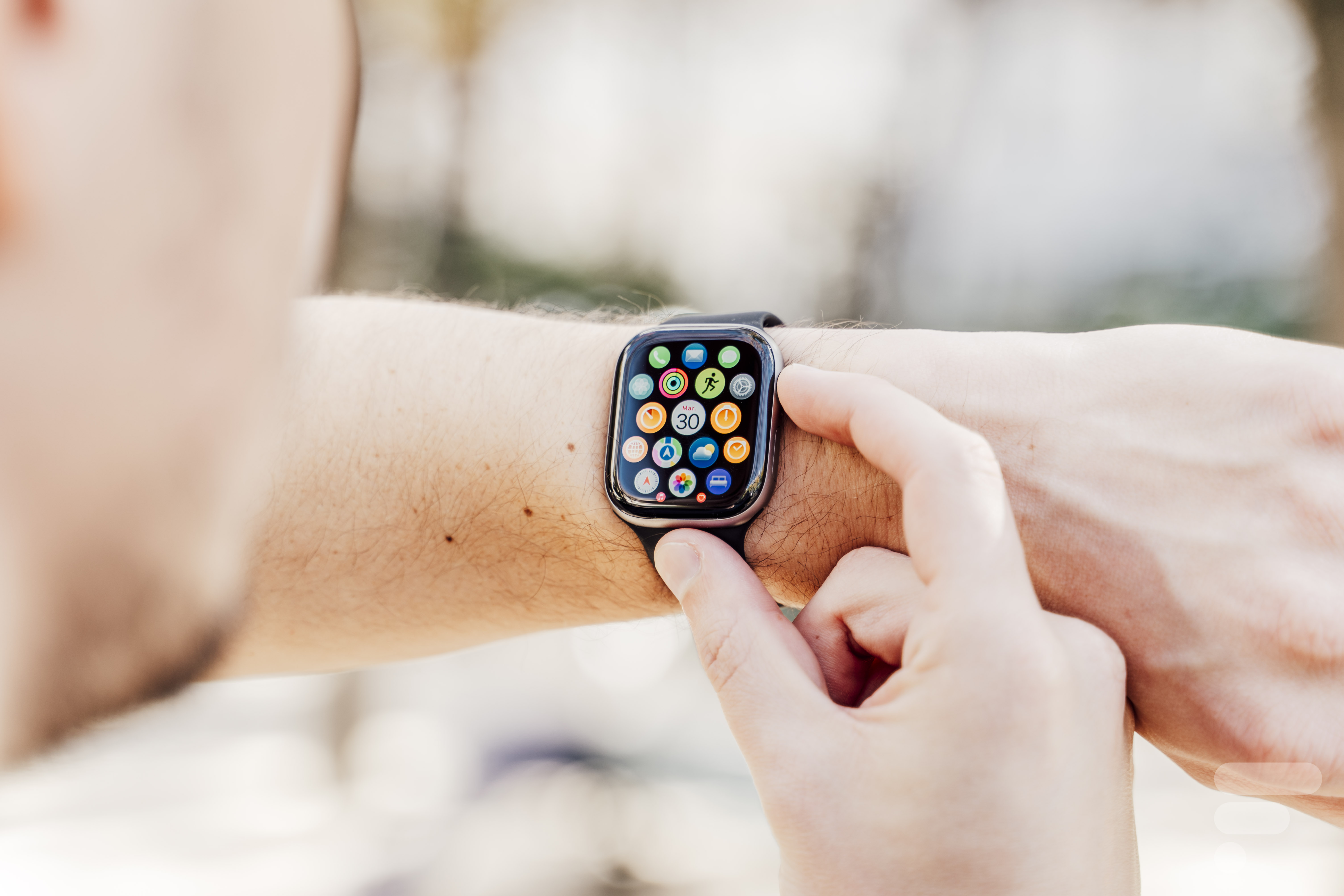 Les applications sur l'Apple Watch Series 11