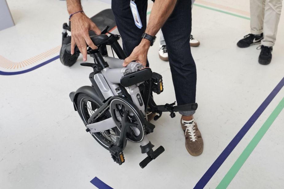 Decathlon Btwin E-FL 900 pliage