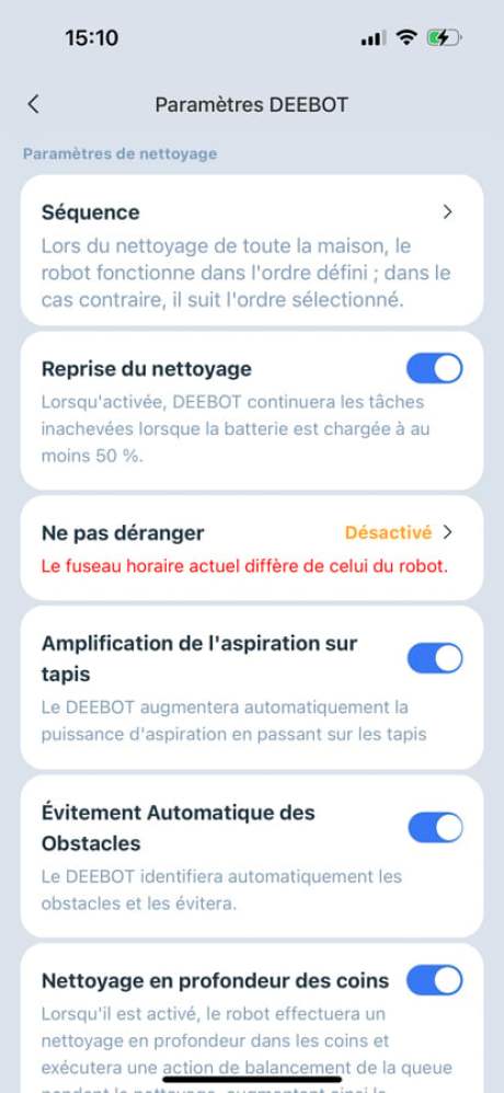 Ecovacs Deebot mini capture (29) Screenshot