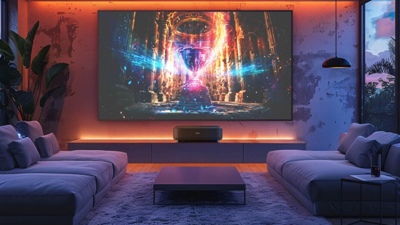 Epson Lifestudio Grand EH-LS670, meilleur contraste et son optimisé par Bose