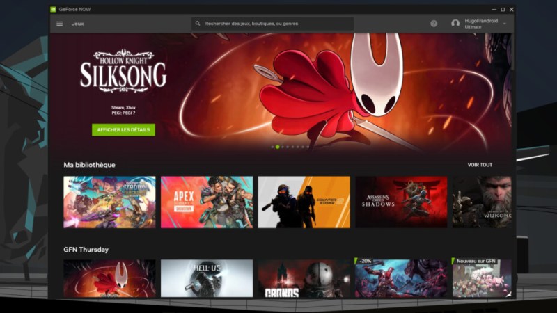 On a testé GeForce Now avec son offre Ultime RTX 5080 : Nvidia assure sa domination en cloud gaming