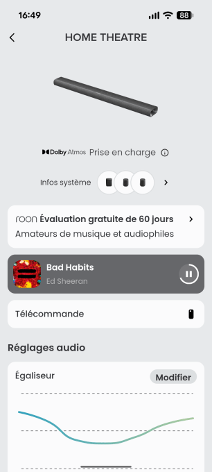Harman Kardon Enchant 1100  // Source : Sylvain Pichot - Frandroid