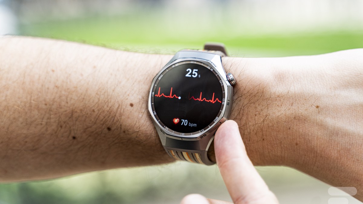 L'électrocardiogramme sur la Huawei Watch GT 6 Pro
