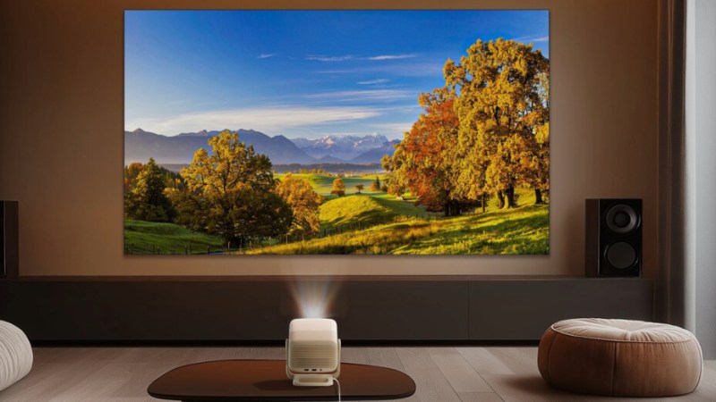 Ce vidéoprojecteur Full HD 180″ avec Google TV qui transforme votre salon en salle de cinéma perd 100 € de son prix chez Darty