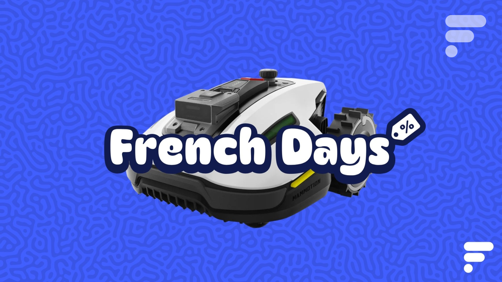 Les French Days rasent le prix de ce robot tondeuse Yuka Mini 500 qui s’occupe de votre...