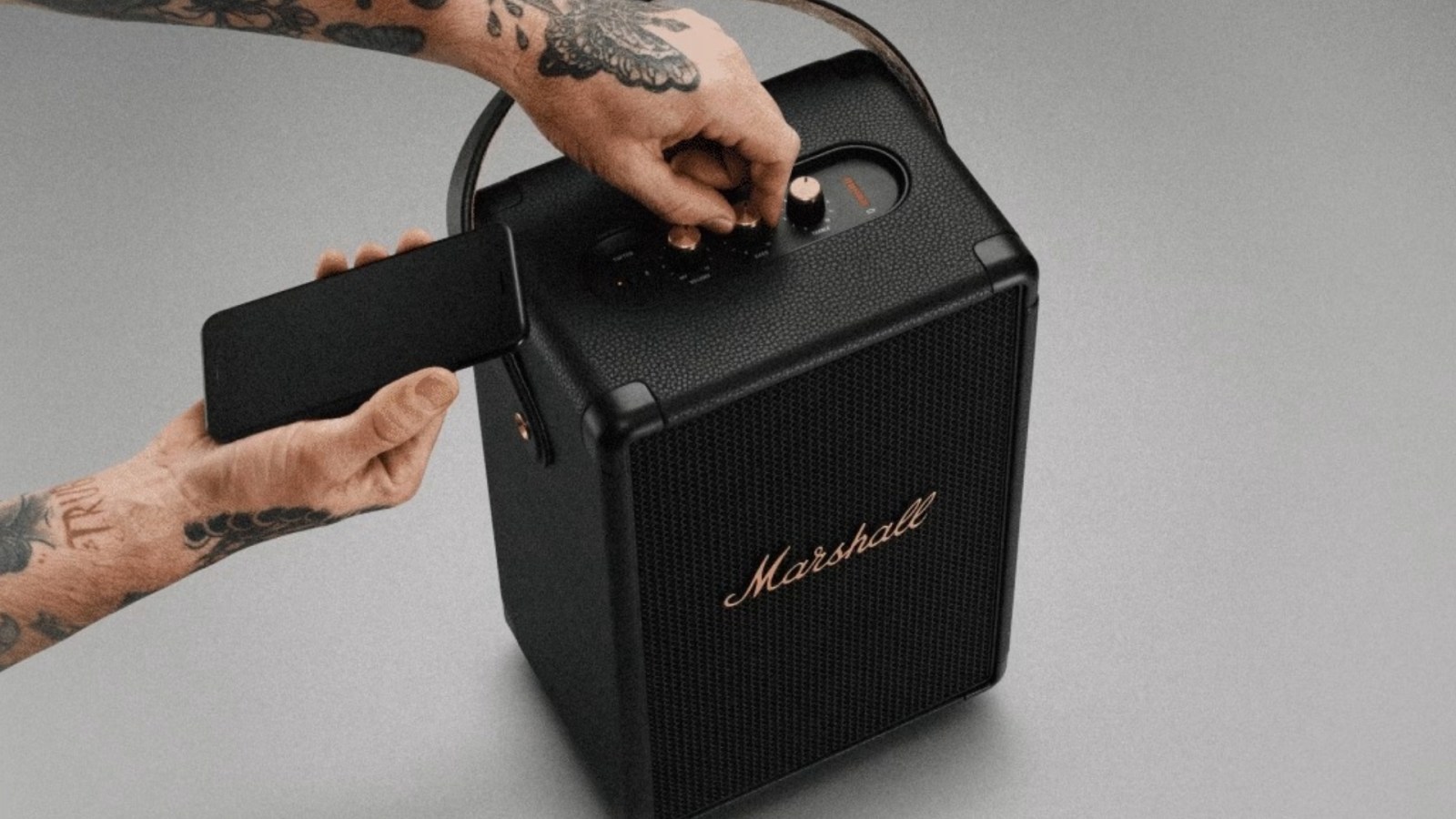 Fnac propose -33 % sur lâ€™enceinte Marshall Tufton Bluetooth avec 20 h dâ€™autonomie et...