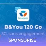 120 Go de données à ce prix ? Ne passez pas à côté de ce forfait mobile garni en data