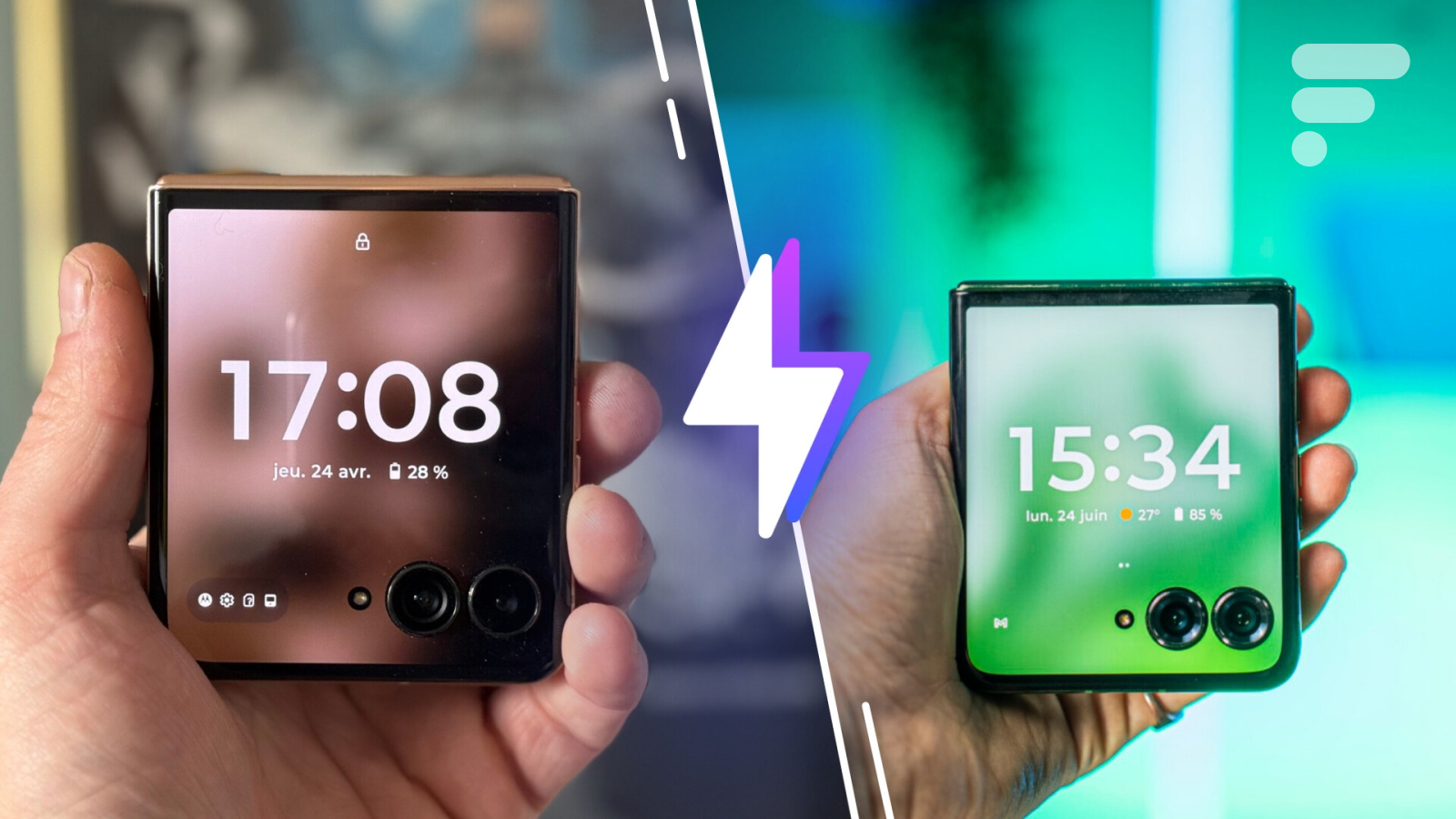 Motorola Razr 60 Ultra vs Motorola Razr 50 Ultra : quel téléphone pliant Motorola...