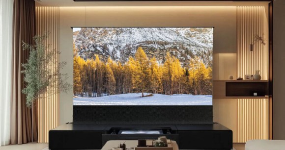Nothing Projector Meuble TV Laser Shore // Source : Nothing Projector