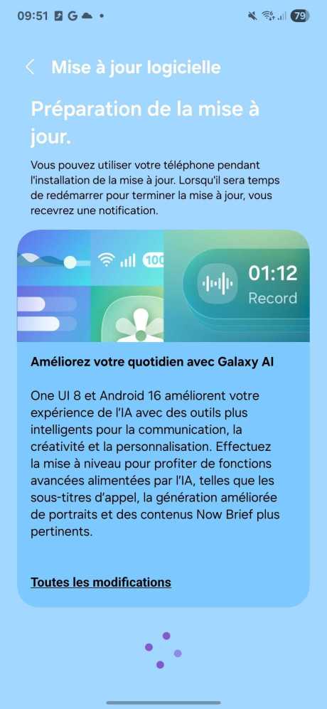 One UI 8 installation