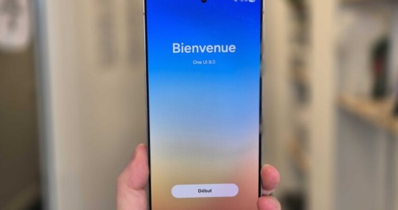 La mise à jour One UI 8 (Android 16) sur un Galaxy S25 Ultra.