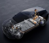 Batterie du BMW iX3, pour illustration // Source : BMW