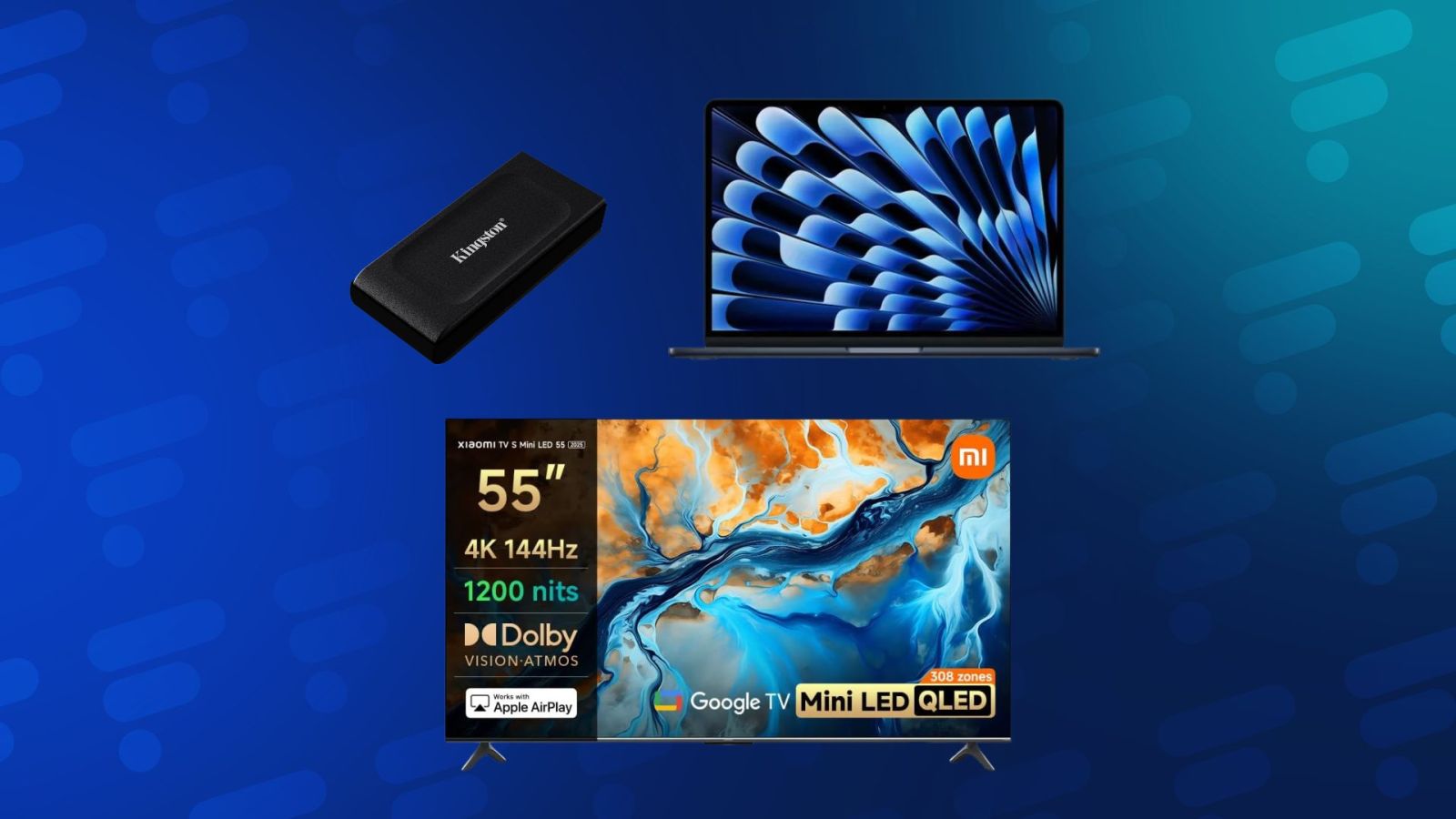 MacBook Air M4, TV 4K Mini LED Xiaomi et SSD externe Ã  prix cassÃ©â€¦ Les offres high-tech...