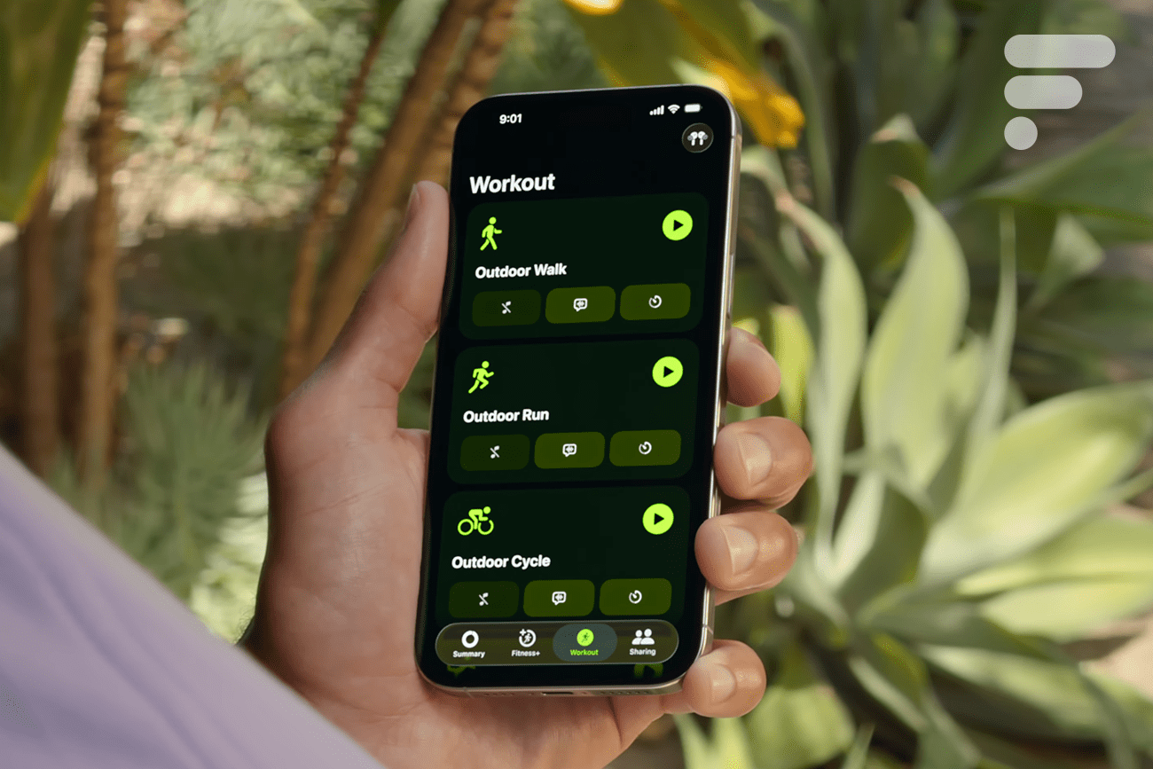 L'application Forme sur iOS 26