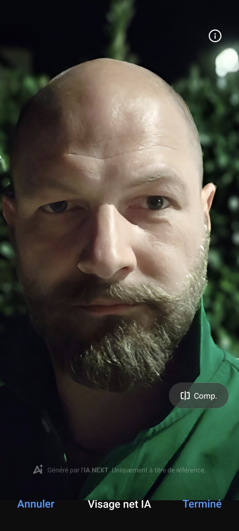 Amélioration portrait - Après