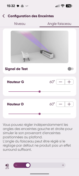 Application MusicCast // Source : Sylvain Pichot - Frandroid