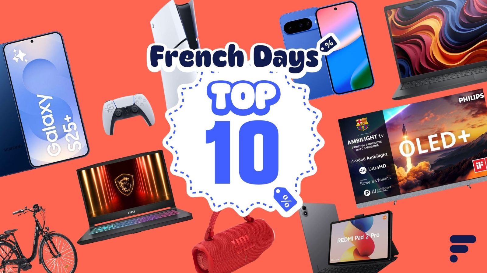 Galaxy S25+, PS5 Slimâ€¦ Le TOP 10 des offres de derniÃ¨res minutes pour la fin des French...