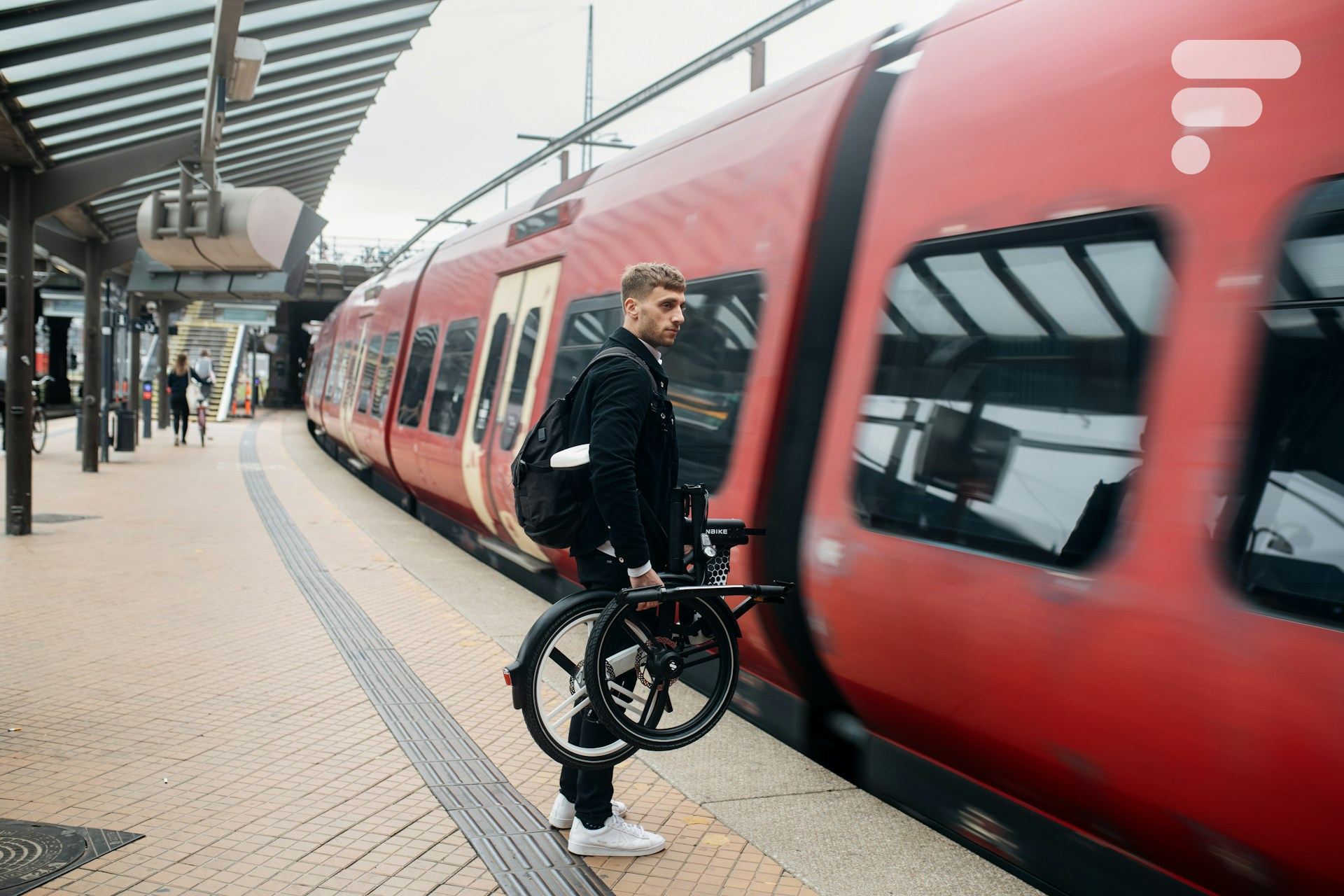 Train vélo électrique