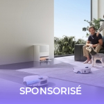 Dreame innove avec le premier aspirateur-robot dont le rouleau reste propre en permanence