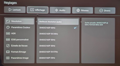 Zidoo Z9X 8K // Source : Sylvain Pichot - Frandroid