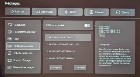 Zidoo Z9X 8K // Source : Sylvain Pichot - Frandroid