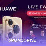 Découvrez les nouveautés Huawei et repartez avec : rendez-vous sur notre live Twitch le 4 novembre !