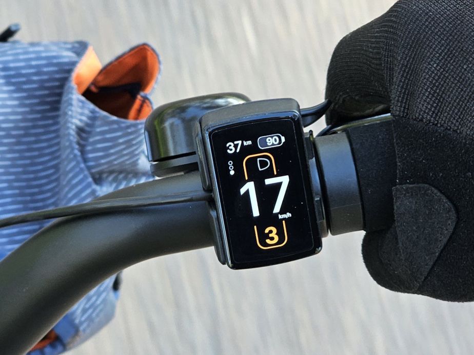 Brompton Electric T line écran conduite