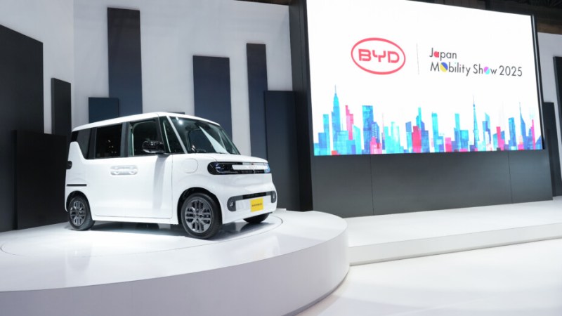 Voici la nouvelle voiture électrique de BYD, minuscule mais ultra-pratique