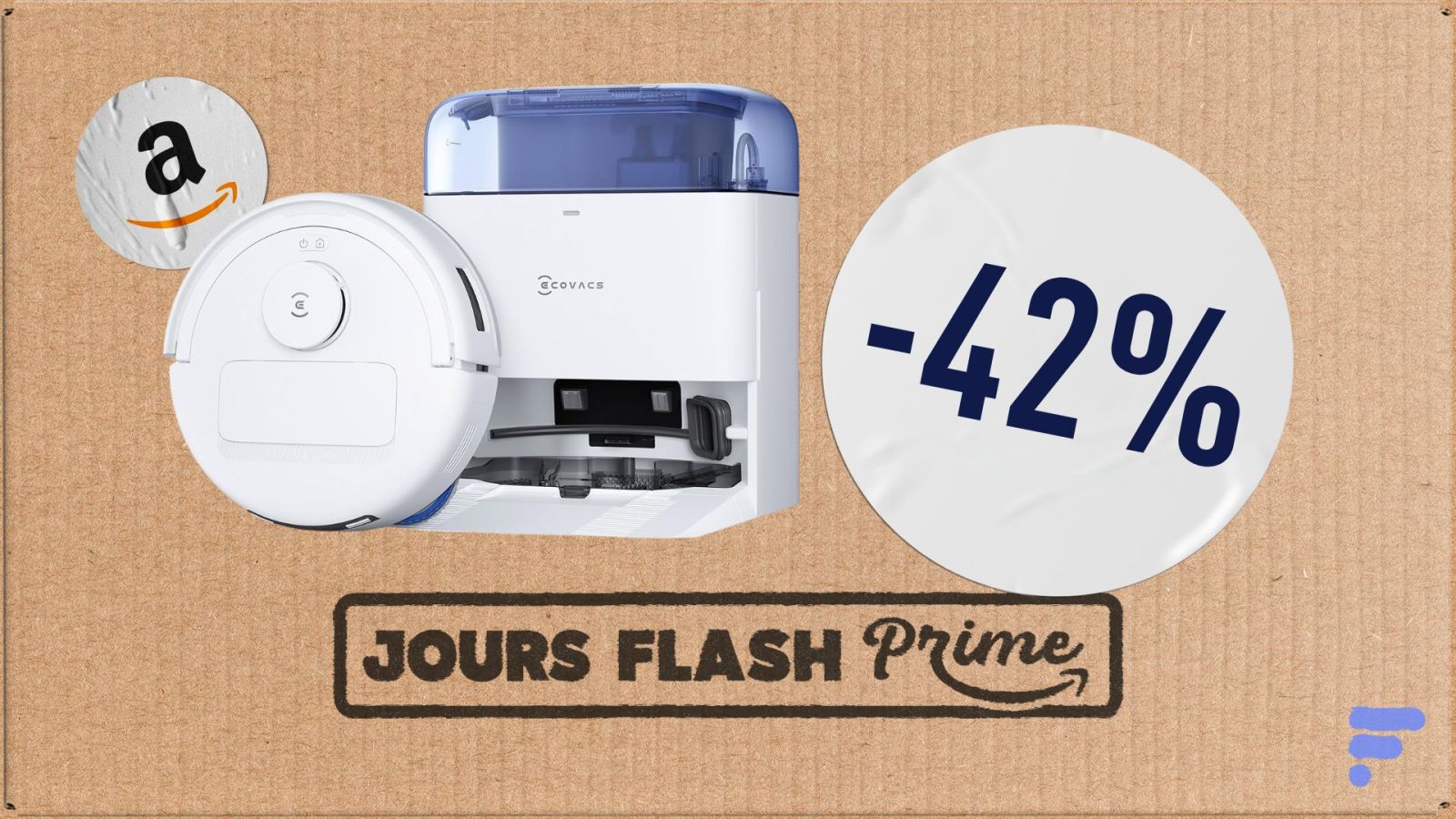 Ecovacs Deebot Mini : ce robot aspirateur-laveur ultra-compact est Ã  -42 % pendant le Prime Day