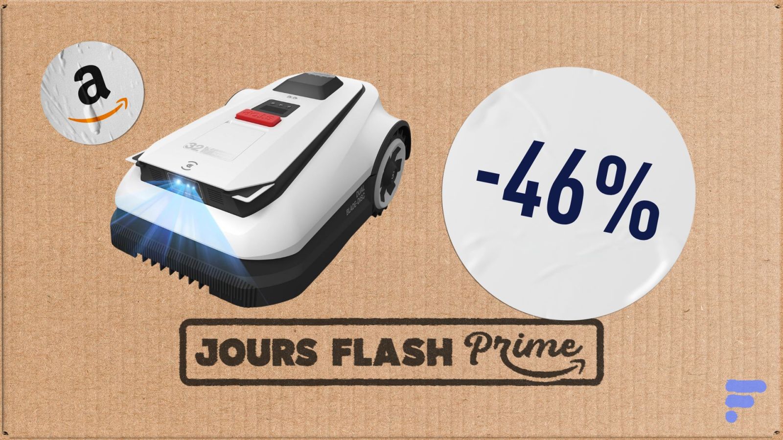 Prime Day : ce robot tondeuse Ã  -46 % est parfait pour les grands jardins avec son triple...