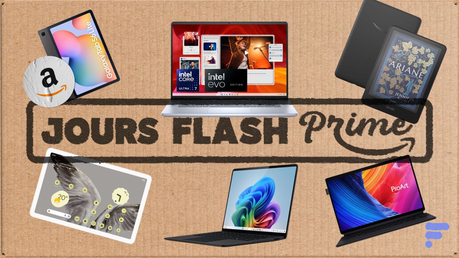 Amazon veut Ã©couler des palettes de PC portables et de tablettes pour son Prime Day : voici les...