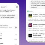 ChatGPT accueille Spotify pour créer des playlists personnalisées