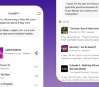 Spotify est accessible depuis ChatGPT pour obtenir des recommandations musicales.