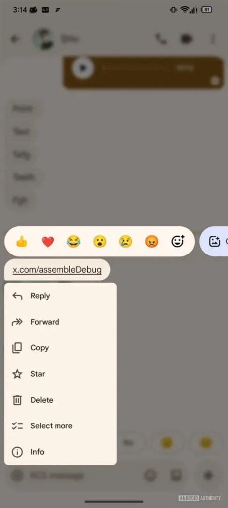 Google Messages nouvelle interface Google Messages nouvelle interface