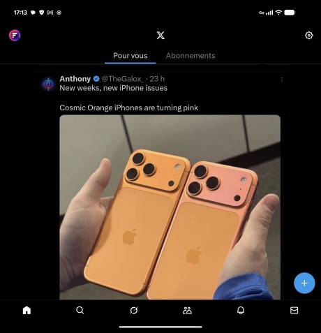 Google Pixel 10 Fold capture slack et X 2