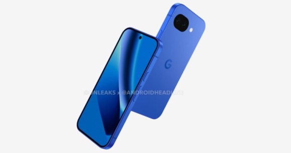 Rendu du Google Pixel 10a.