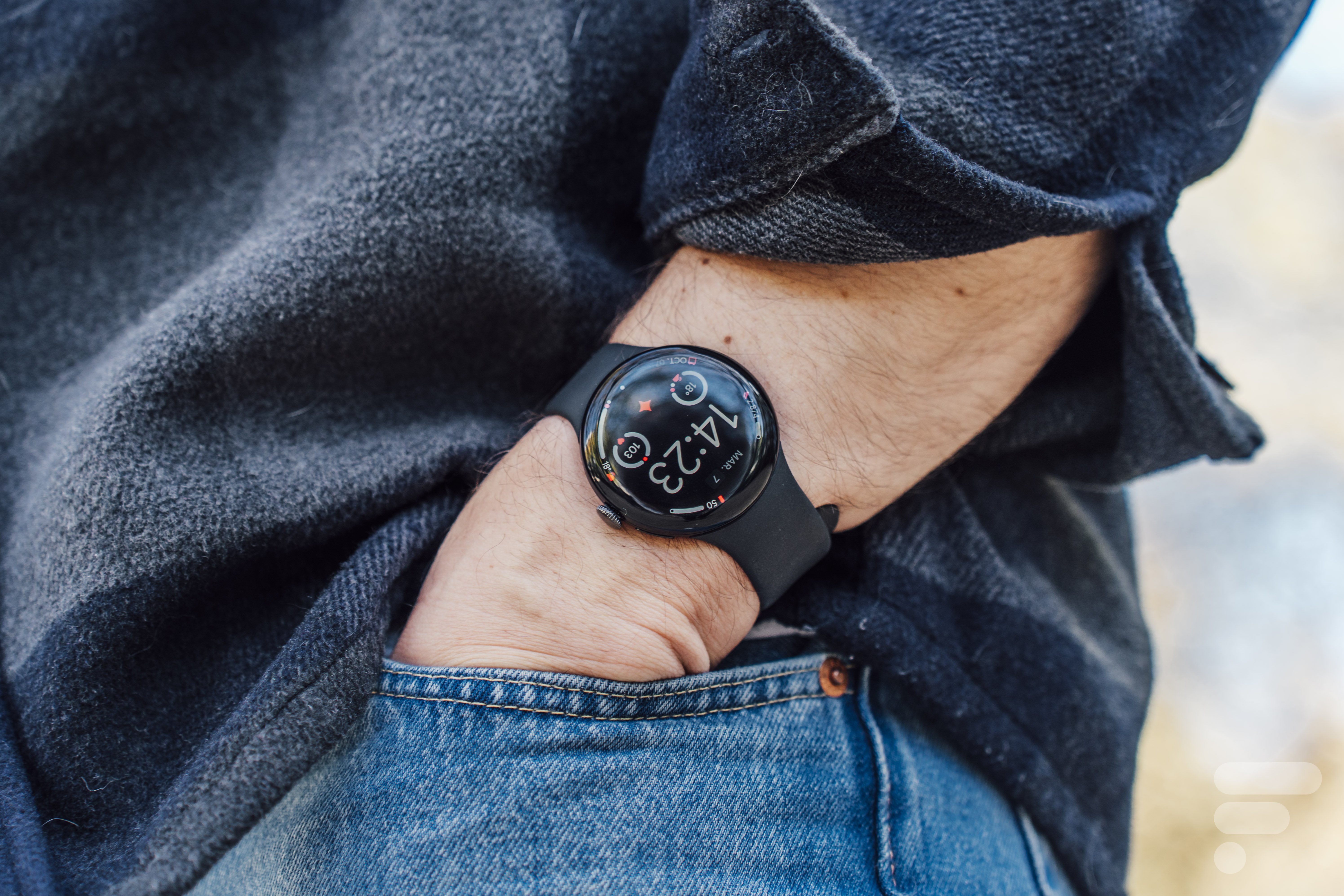 L'affichage always-on sur la Google Pixel Watch 4
