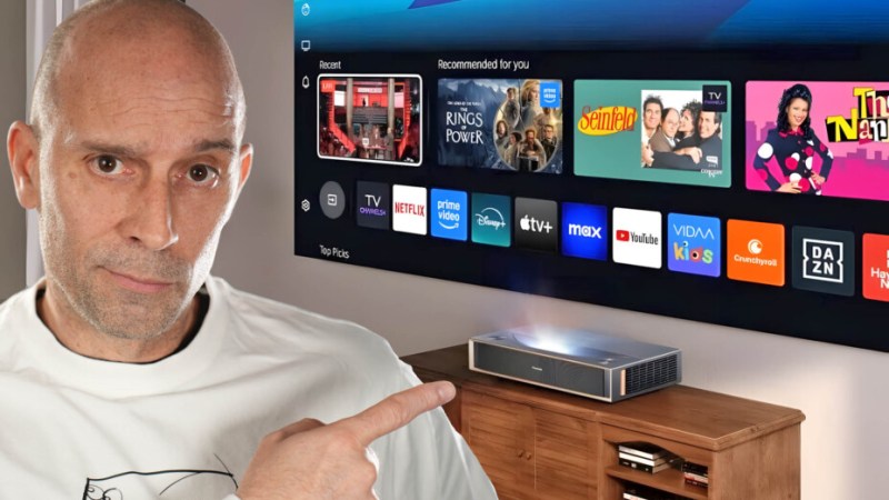 Test du vidéoprojecteur Hisense PT1 : le meilleur rapport qualité/prix du home-cinéma grand écran