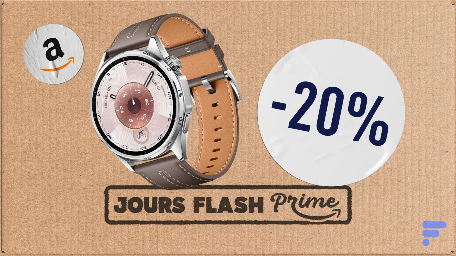 La rÃ©cente Huawei Watch GT 6 a dÃ©jÃ  droit Ã  20 % de rÃ©duction grÃ¢ce au Prime Day