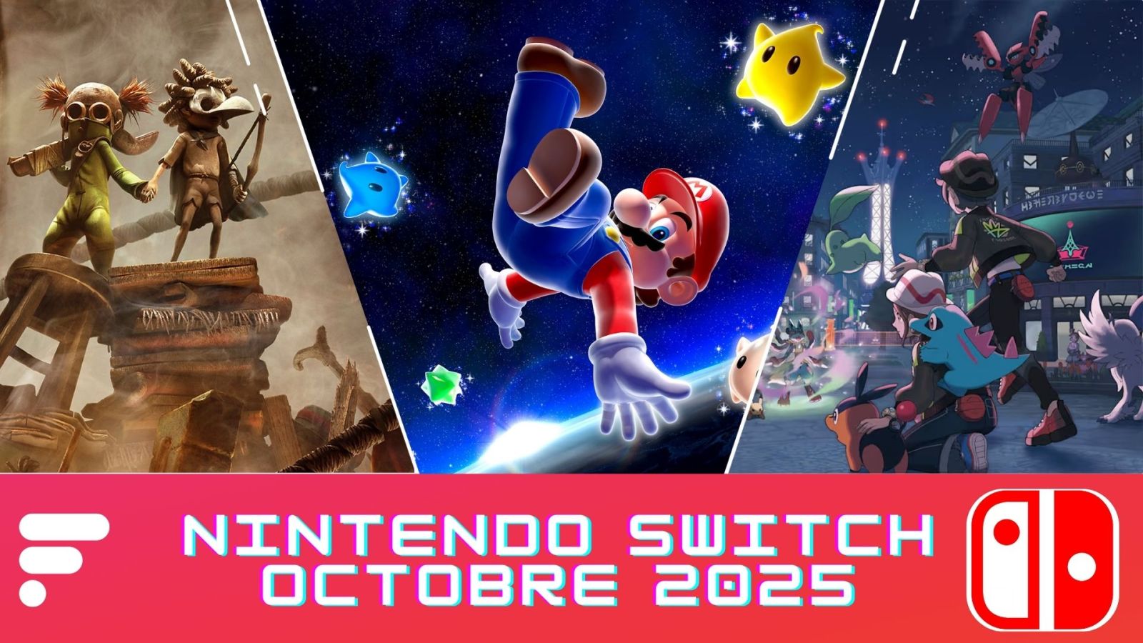 Nintendo Switch 2 en octobre 2025 : Mario, PokÃ©mon, Dragon Questâ€¦ Voici les jeux Ã  ne...