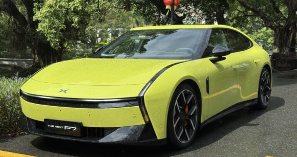 La Xpeng P7 Next à Canton, le 25 septembre 2025 La Xpeng P7 Next à Canton, le 25 septembre 2025