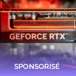 Une carte graphique Nvidia RTX 50 Series