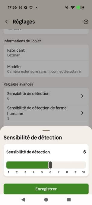 Lexman Caméra solaire de vidéosurveillance sans fil intext capture (15)