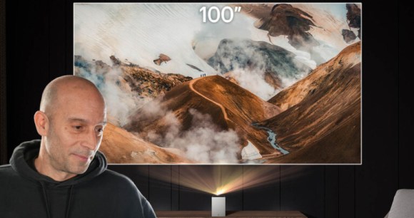 LG CineBeam S // Source : Sylvain Pichot - Frandroid